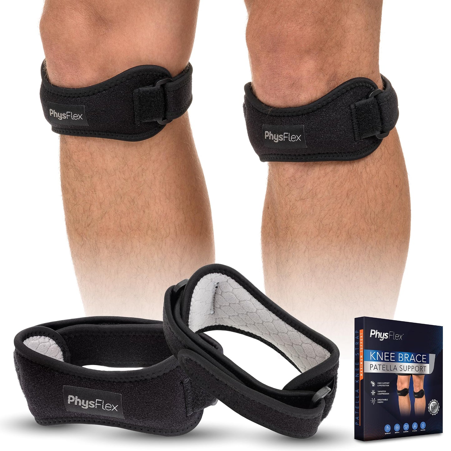 Adjustable Knee Support Brace – Patella Protector