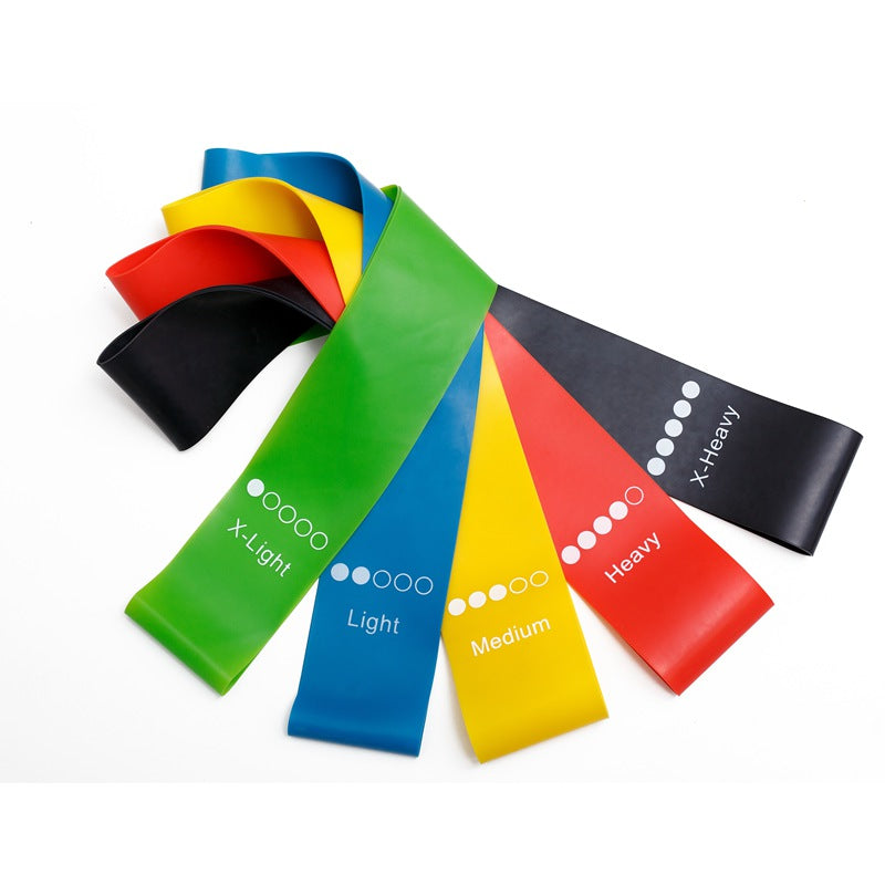 Yoga Resistance Bands – Elastic Fitness Set