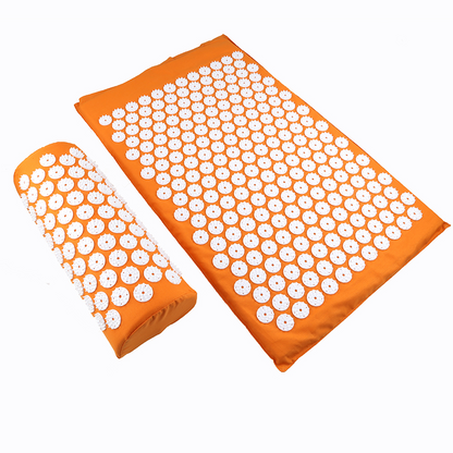 Acupressure Yoga Mat & Massage Cushion Set