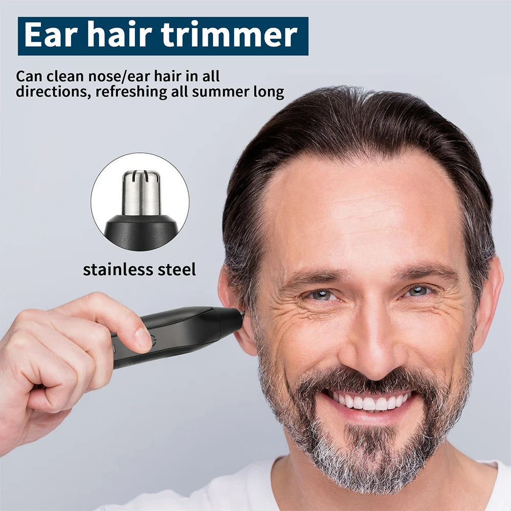 Multifunctional Electric Nose & Facial Hair Trimmer