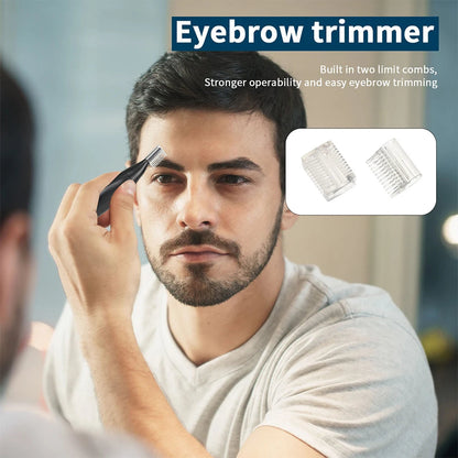 Multifunctional Electric Nose & Facial Hair Trimmer