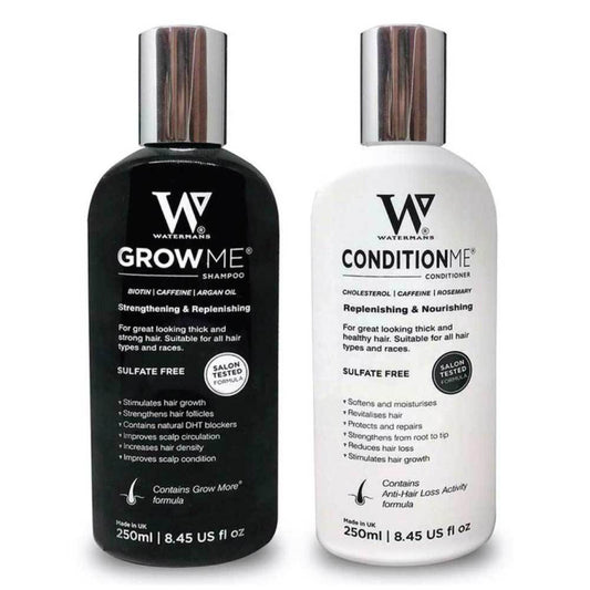 Watermans Grow Me Shampoo & Condition Me Conditioner – Hair Growth Pack