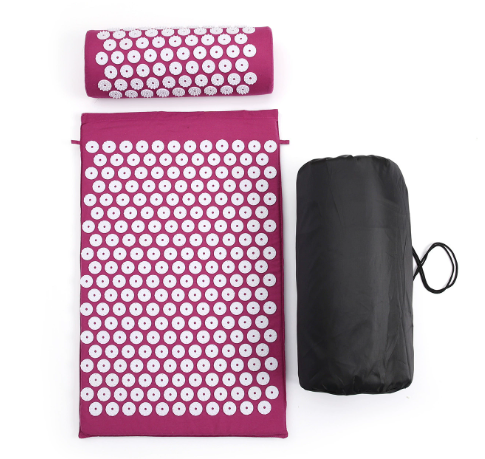 Acupressure Yoga Mat & Massage Cushion Set