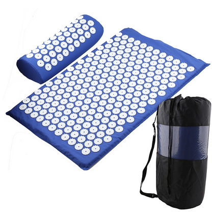 Acupressure Yoga Mat & Massage Cushion Set