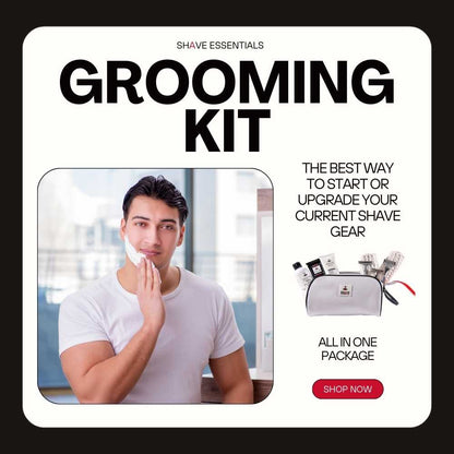 Complete Grooming Kit for Men – Shave Essentials Premium Set